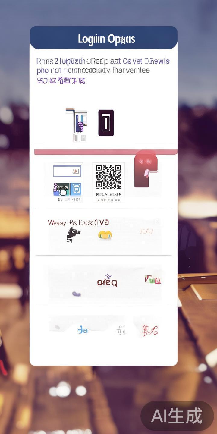 部分平台支持多种登录方式，如扫码登录、第三方账号绑