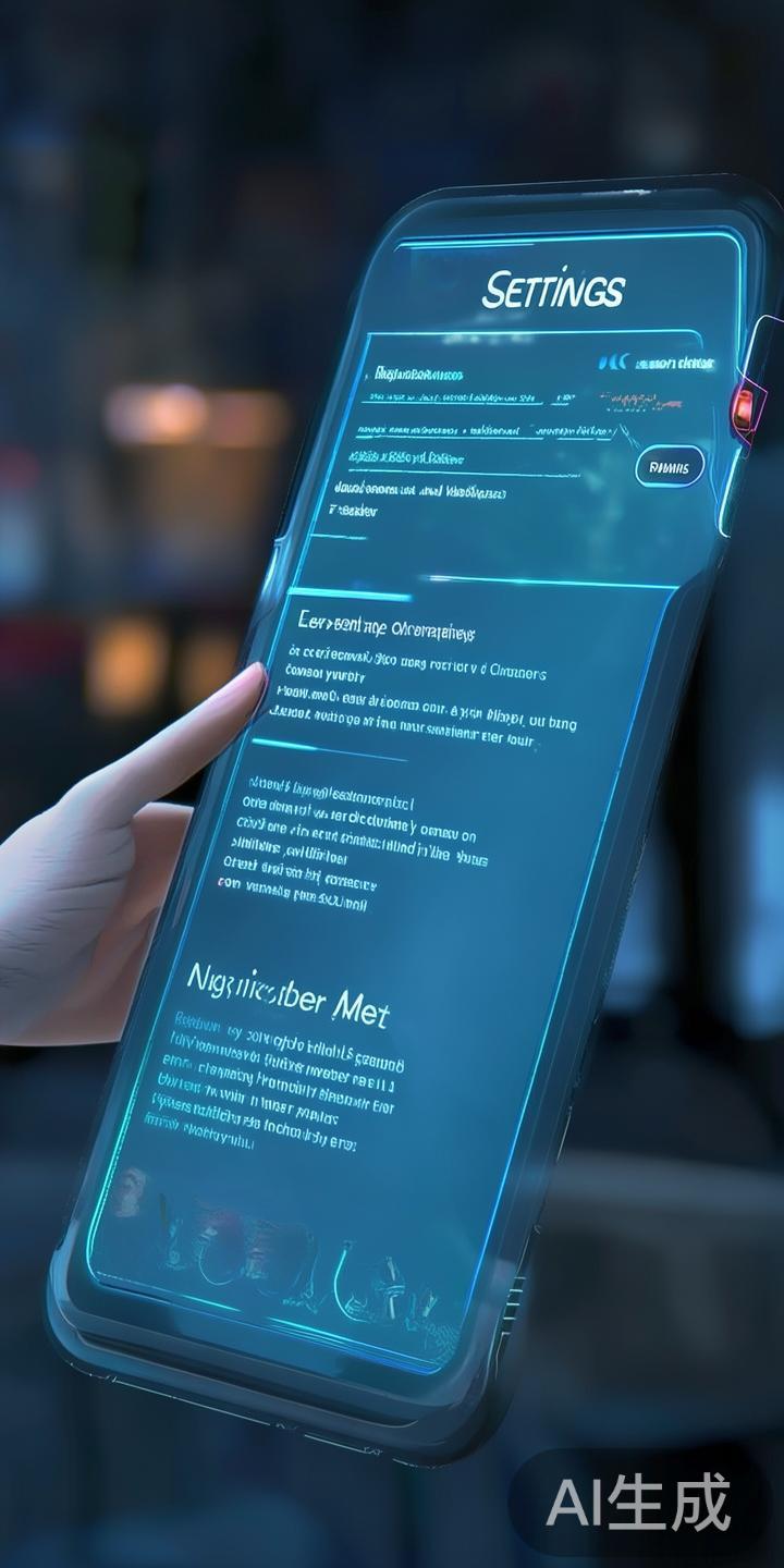 打开“设置”菜单，开启自定义界面。用户可以调整首页